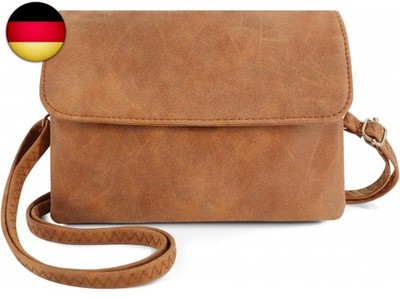 Crossbody Bags Damen, PU Leder Crossbody Bags für Frauen und Mädchen, Mini W