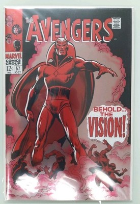 AVENGERS #57 FACSIMILE 2021 MARVEL UNREAD 1ST VISION 2ND ULTRON