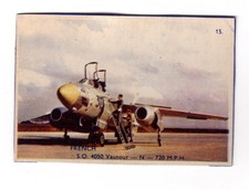 Aeroplane Jelly Card Australia 1965 Aircraft of the World #15 Francs Voutour