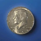 1964 Silver Kennedy Half Dollar