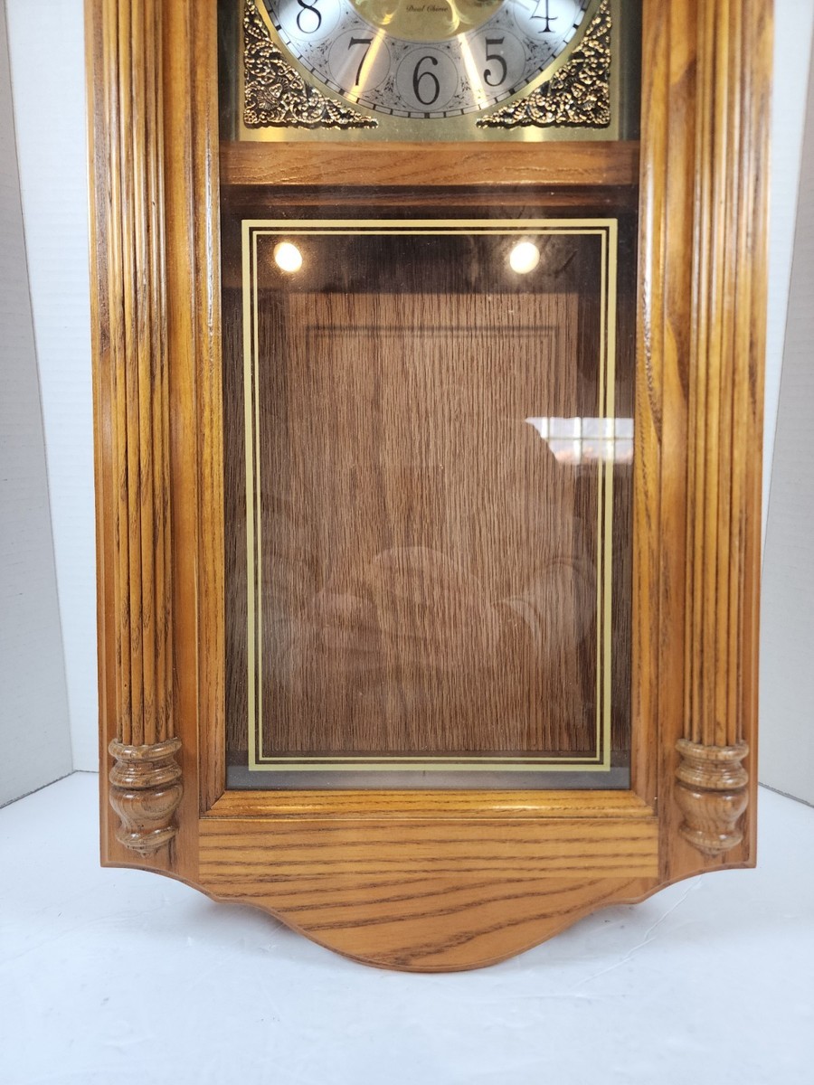 Howard Miller 620-156 Fenton Chime Wall Clock WORKS - Missing