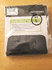 Performance Arm Warmers Size Large (Black)