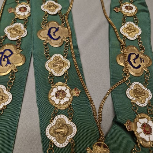 Vintage Stanley Froggatt Lodge Royal Antediluvian Order of Buffaloes Collars - Picture 11 of 24