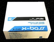 JLAB X-BASS B-FLEX STEREO LAPTOP SPEAKERS USB POWERED NEW IN BOX SEALED