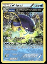 WHISCASH 41/160 RARE PRIMAL CLASH POKEMON NM