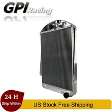 For 1939 Chevrolet Master 85 Ja Master Deluxe Chevy V8 Conversion 3 Row Radiator