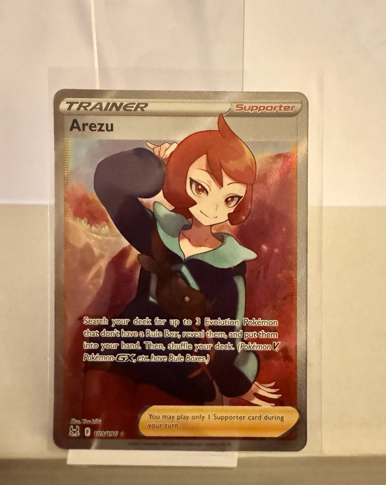 Arezu 189/196 - Pokemon SWSH11: Lost Origin - Near Mint