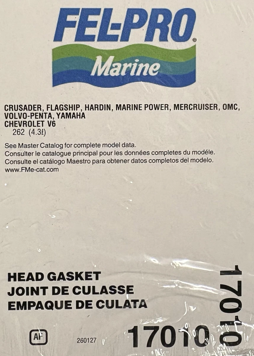 FEL-PRO 17010 Marine Head Gasket - GM 4.3L photo 2