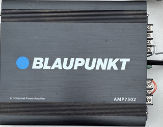 Blaupunkt AMP7502 2/1 Channel Car Audio Power Amplifier 750W RMS