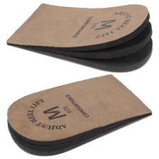 Heel Inserts Pads for Shoes 1 Pair Height Increase Shoe Lifts Leg Discrepancy M