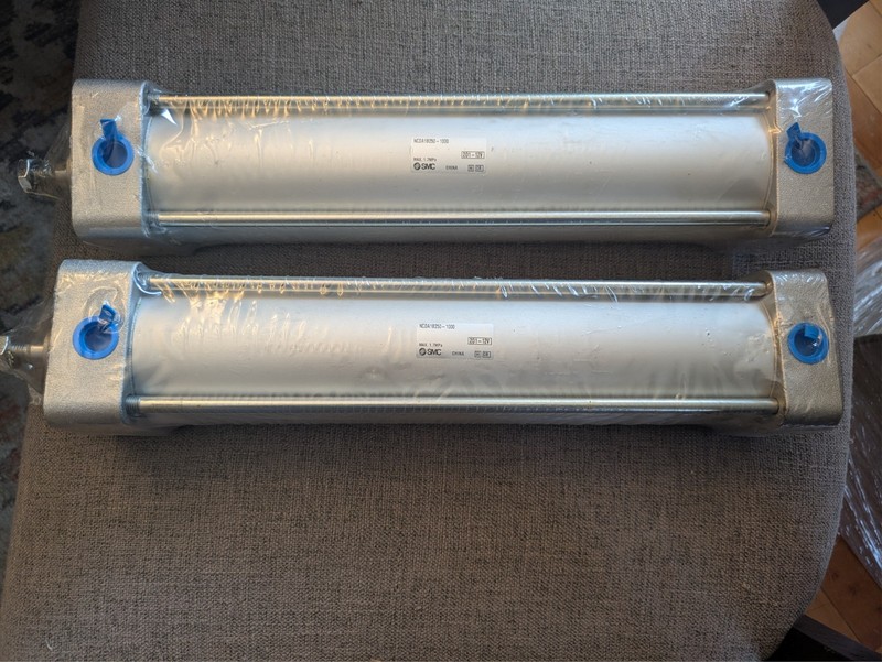 2-SMC NCDA1B250-1000 / NCDA1B2501000 (NEW NO BOX) STILL IN PLASTIC
