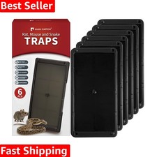 Super Glue Traps 6 Pack for Mice  Snakes, Larger, Heavier Sticky Traps with ...