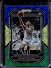 2022 Panini Prizm Basketball Choice Blue Yellow and Green Jeremy Sochan #263