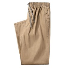 Mens Cargo Combat Work Trousers Pockets Cotton Thin Style Machine Washable Pants