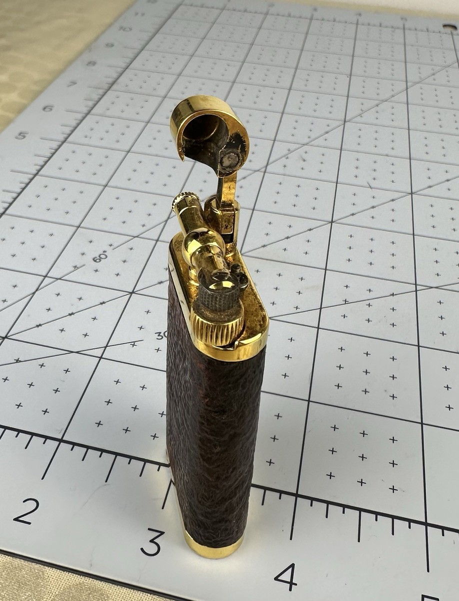 IM Corona Old Boy Briar & Gold Plated Pipe Lighter | eBay