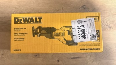 DeWalt DCS382B 20V MAX XR Brushless Cordless Reciprocating Saw, Tool Only