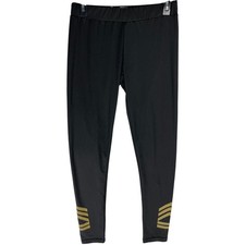JS2 Leggings Women XL Black Pull On Pants Active Sports Gym Athleisure Yoga