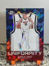 2023 Contenders Optic Nikola Jokic #1 Red Cracked Ice #’d/175 Uniformity