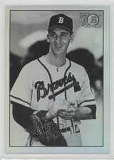 2017 Bowman Chrome 1948 Bowman Design Warren Spahn #48B-WS HOF y8h
