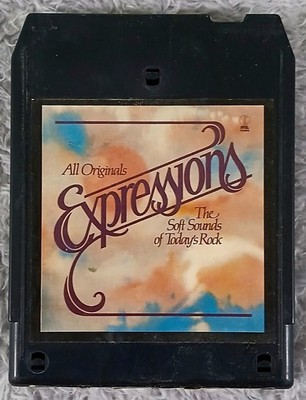 K-TEL Expressions 1980  8-Track Tested Rebuilt Commodores Dionne Warwick Lobo KC