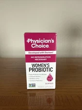 Physicians' Choice Women's Probiotic Dietary Supplement-30 Capsules- NEW IN BOX