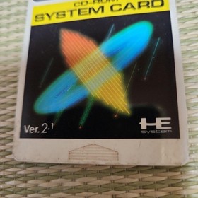 Unconfirmed PC Engine CD-ROM SYSTEM CARD Ver.2.1