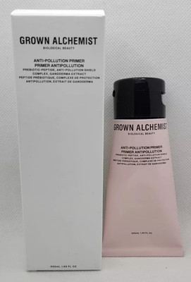 GROWN ALCHEMIST Anti-Pollution Primer with Prebiotic Peptide 1.69oz/50ml NIB 
