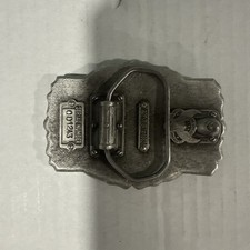 The Great American Buckle ''Eagle'' Belt Buckle Made In USA Copyright 1983