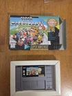 Super Mario Kart (Nintendo SNES, 1992) Game And Box