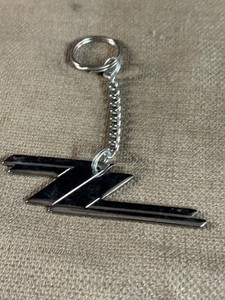 ZZ Top Concert Keychain Vintage 1980s Holder Tag Tour Memorabilia Souvenir