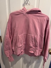 Abercrombi Fitch Woman s Pink Sunday Hoody Long Sleeve Sweatshirt Size XXS
