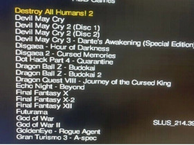 PS2 2tb hdd 600 games