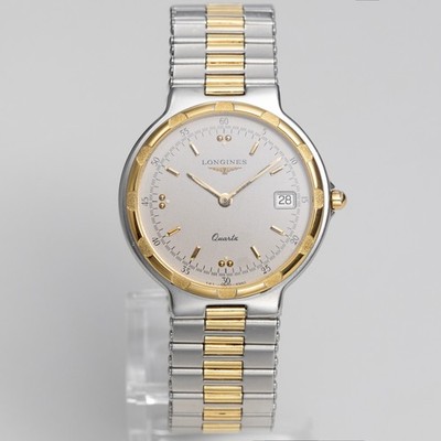 LONGINES クオーツ 腕時計 シルバー/ゴールド Longines Conquest Men Women Unisex Quartz Vintage Silver-Gold