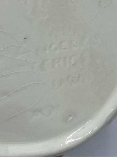 Vintage MCM Los Angeles Pottery Co. Cookies All Over Cookie Jar 1950s - Picture 9 of 10
