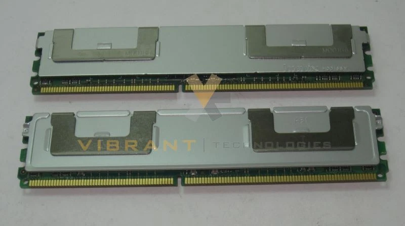 IBM 46C7418 2GB (2x1gb) PC2-5300 LP Non-Chipkill Memory Kit zj - Image 3 of 4
