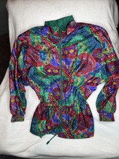 Lavon By Cheerful Corp Vintage Women s Windbreaker Size M Cool Mandala Design