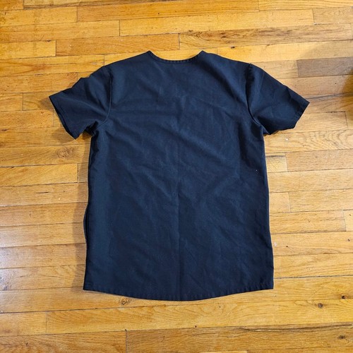 FIGS Women's Black Short Sleeve Scrub Top Size S - Picture 6 of 9