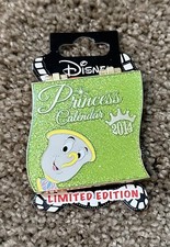 Disney Pin DSSH DSF Princess Calendar Chip Belle Beauty & the Beast October 2014