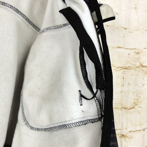 Hoodie Buddie Jacket Mens S Gray Distress Plaid Print HB3 Earbuds Zip Hoodie Y2K - Picture 15 of 15
