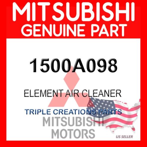 Genuine OEM Mitsubishi 1500A098 ELEMENT AIR CLEANER - Picture 1 of 1