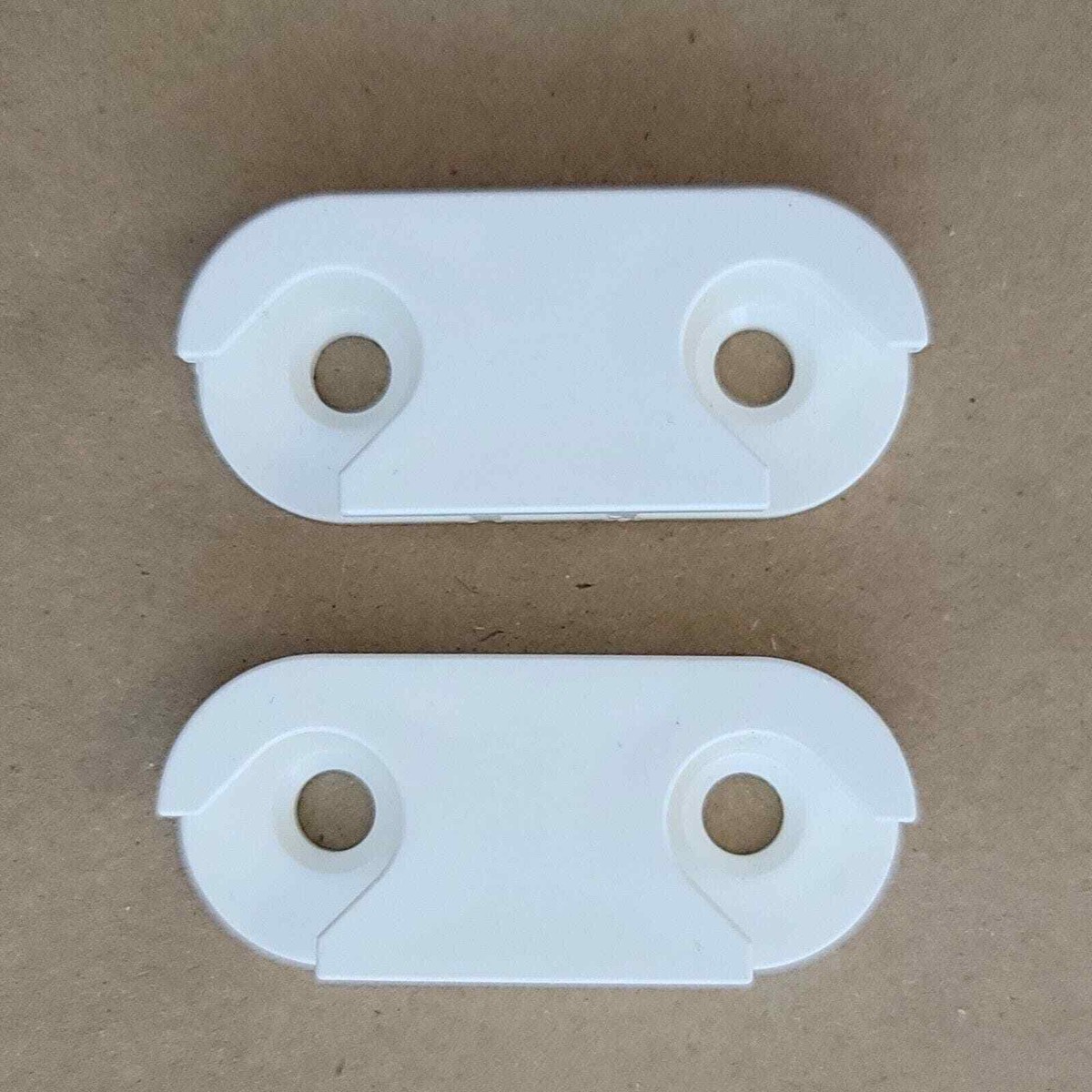 Ikea Hinges Hemnes plastic shoe support, Part 110364 (2 pack