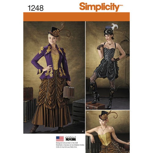 Simplicity Costume Sewing Pattern Steampunk Cosplay You Pick - Picture 17 of 20