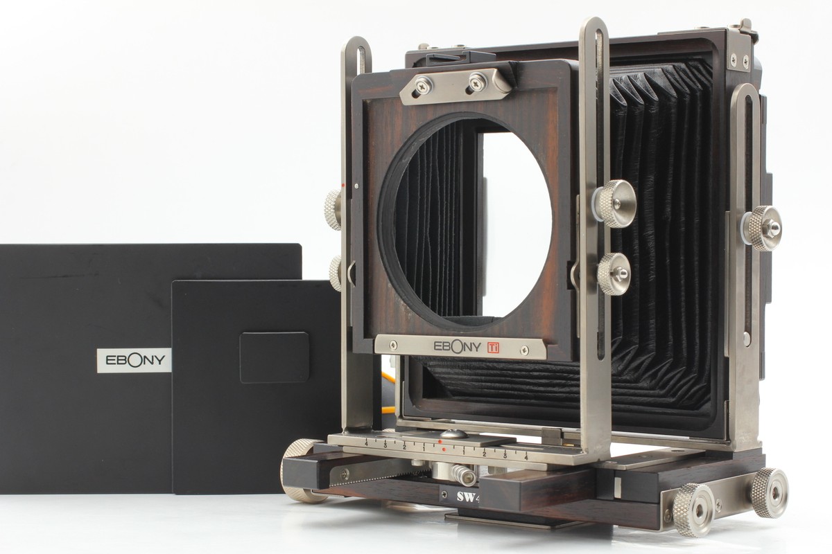 希少品 EBONY SW45 Ti Top MINT] EBONY SW45 Ti Titan 4x5 Large Format Wide Angle