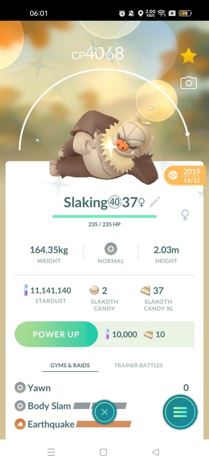 Shiny Gengar ( Maxed Out To Level 40 ) ( Two Charged Moves