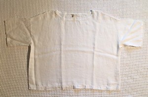 eileen fisher linen tee