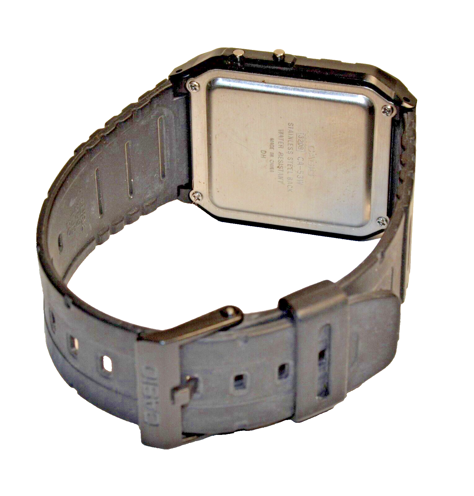 Casio WR 3208 CA53W Digital Calculator Men’s LCD Alarm Chronograph