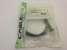 CABLESYS GCPO8SS603-BK PATCH CORD NETWORK CABLE CAT 6 3FT NIB