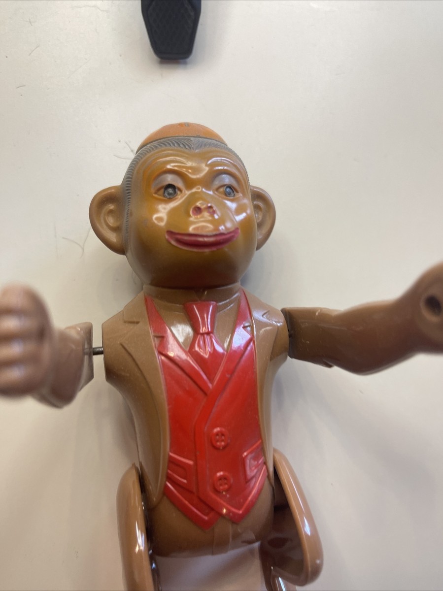 Vintage Knickerbocker Plastic Co Tumbling Monkey No 615 Missing
