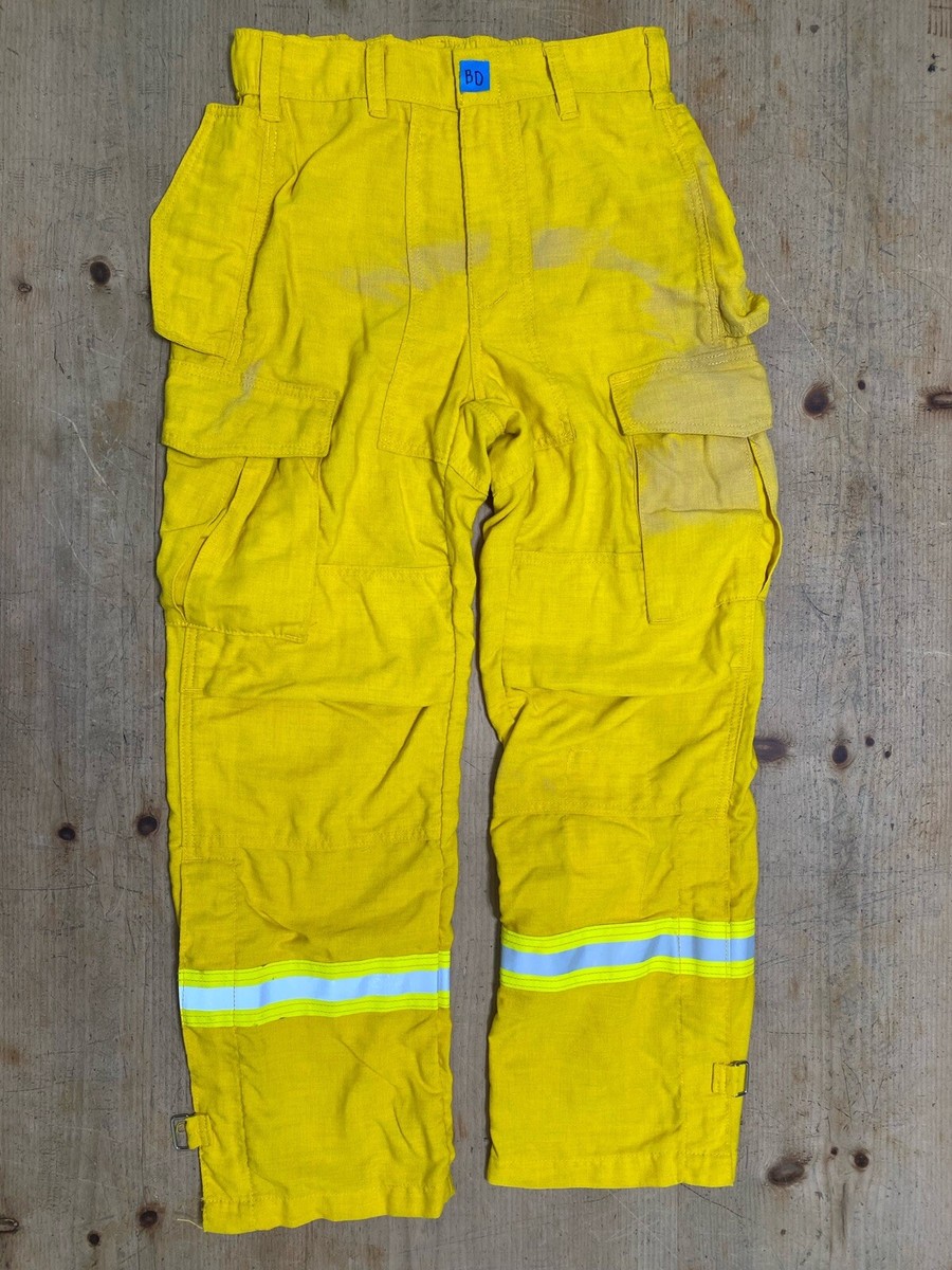 Crew Boss Nomex Wildland Fire Fighting Pants S30 Yellow