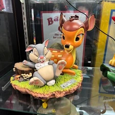 Disney Bambi and Thumper Master Craft Table Top Statue